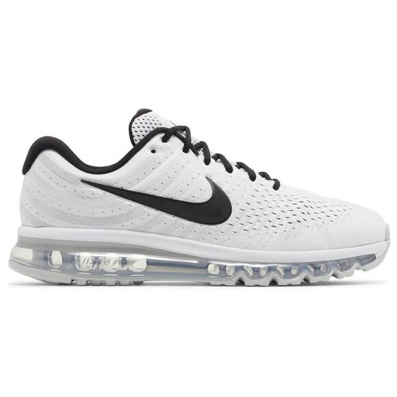 Nike Air Max 2017 Mens Size 15 Shoes‎ White Pure Platinum Silver 849559-100 NEW main image 10